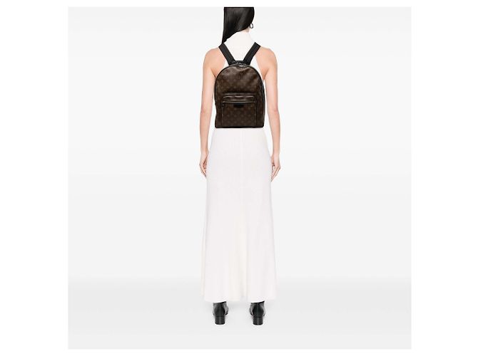 Louis Vuitton Brown Monogram Macassar Josh - vue 6