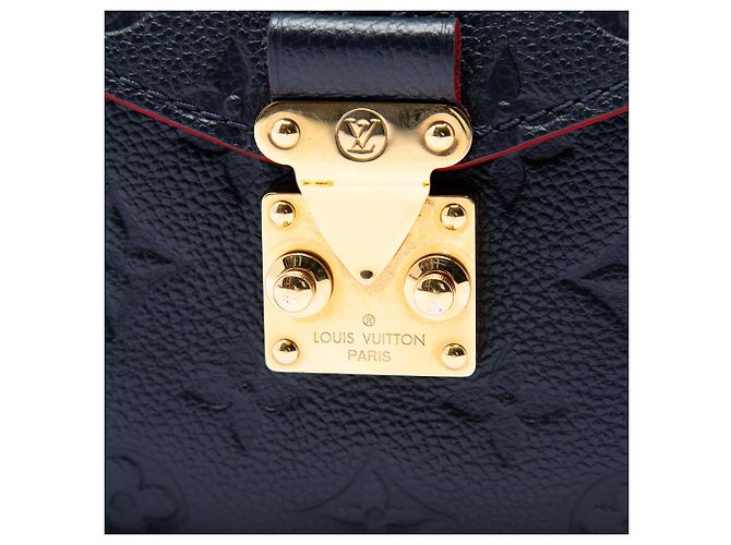 Louis Vuitton Blue Monogram Empreinte Pochette Metis - vista 5