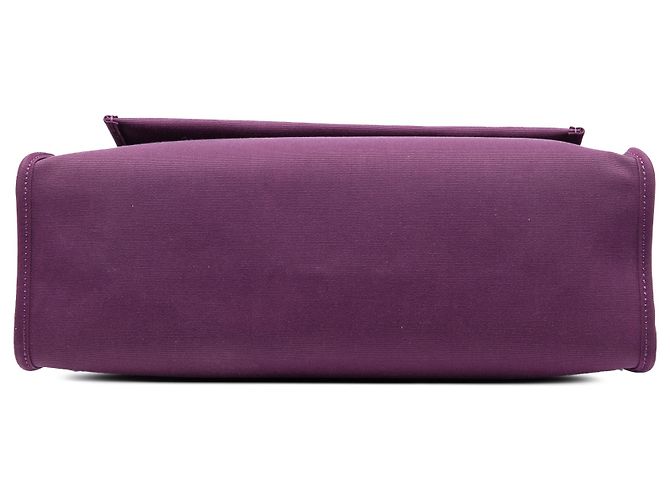 Hermès Purple Toile Verso Herbag Zip 31 - vista 3