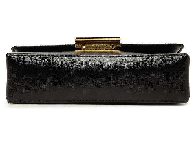 Louis Vuitton Thelma Pochette in pelle di vitello nera - vista 3