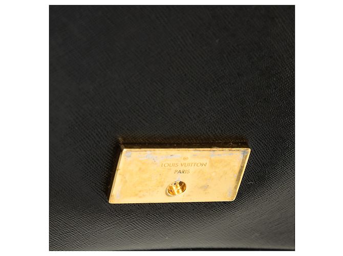 Louis Vuitton Thelma Pochette in pelle di vitello nera - vista 6