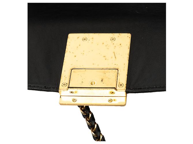 Louis Vuitton Thelma Pochette in pelle di vitello nera - vista 7
