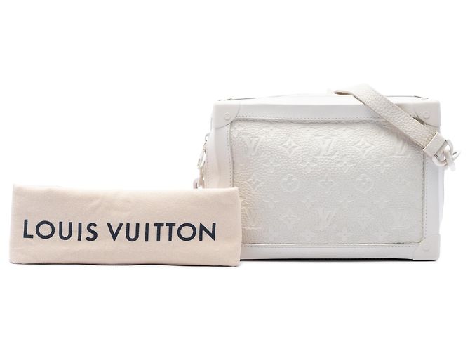 Louis Vuitton White Monogram Taurillon Solar Ray Soft Trunk - vista 7
