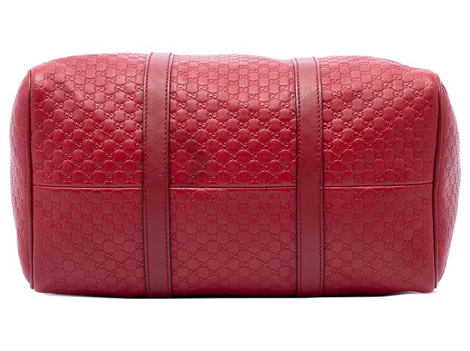 Bolso Boston Gucci Red Medium Microguccissima - vista 3
