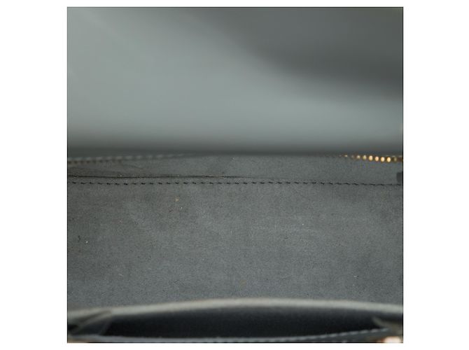 Dior Gray Small Patent Cannage Lady Dior - vista 4