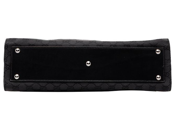 Borsa Tote Gucci in tela GG nera - vista 3