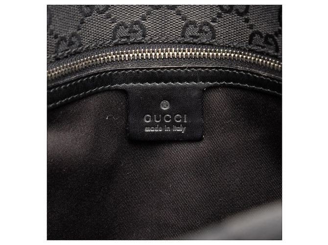 Borsa Tote Gucci in tela GG nera - vista 5
