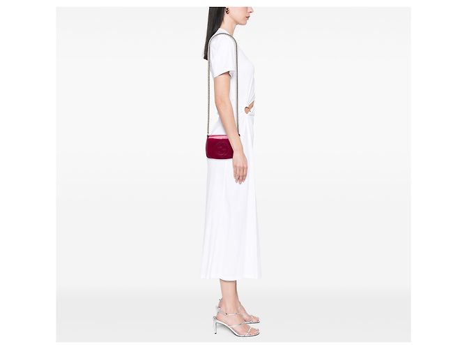 Gucci Pink Small Patent Soho Chain Flap Crossbody - vista 5
