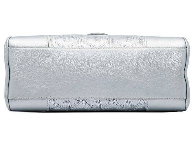 Goyard Silver Mini Goyardine Precious Metals Saigon Souple - vista 3