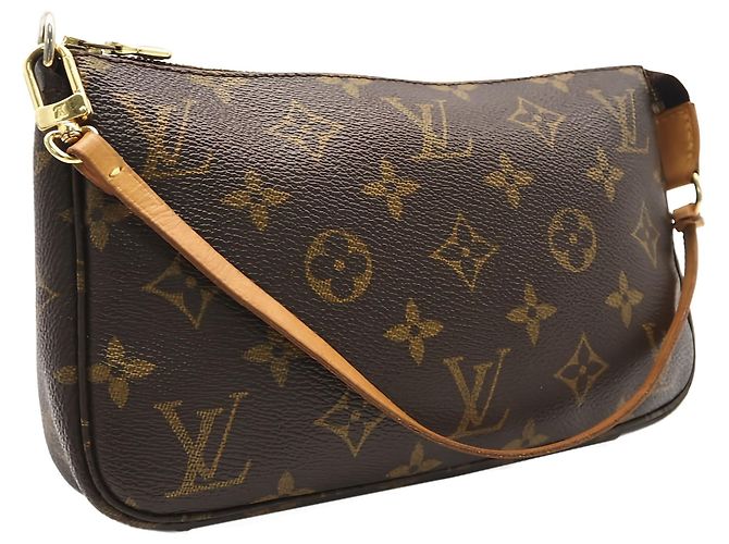 Louis Vuitton Brown Monogram Pochette Accessoires - vue 10