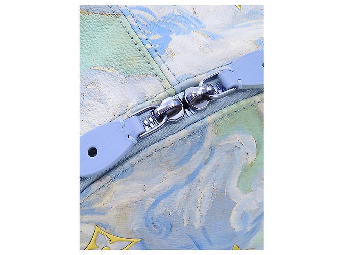 Zaino Louis Vuitton Blue Jeff Koons Masters Collection Van Gogh Palm Springs - vista 11