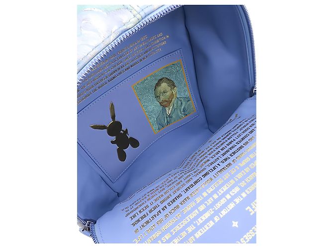 Zaino Louis Vuitton Blue Jeff Koons Masters Collection Van Gogh Palm Springs - vista 4