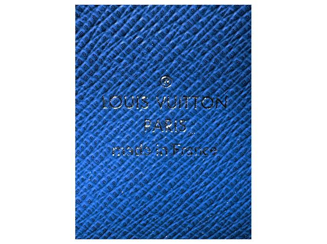 Louis Vuitton Blue Damier Graphite Giant Alpha Wearable Wallet - vista 5