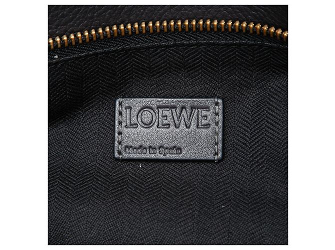LOEWE Puzzle Satchel Medium aus tricolor Kalbsleder Grau - Ansicht 5