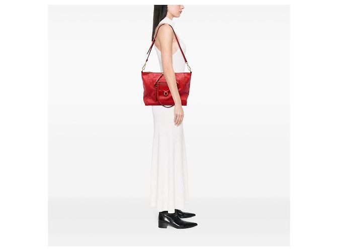 Louis Vuitton Red Monogram Empreinte Lumineuse PM - vue 5