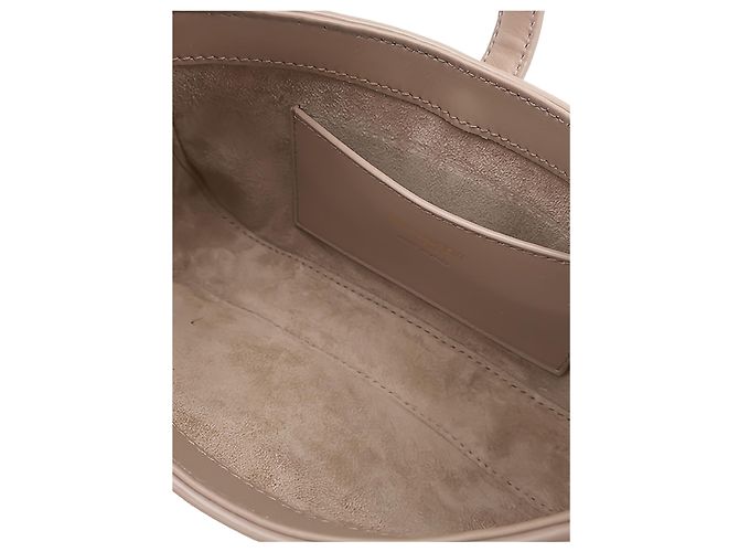 Autre Marque Saint Laurent Beige Mini Smooth Calfskin Le 5 a 7 - vista 4