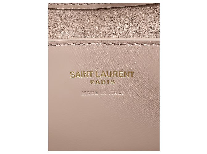 Autre Marque Saint Laurent Beige Mini Smooth Calfskin Le 5 a 7 - vista 5