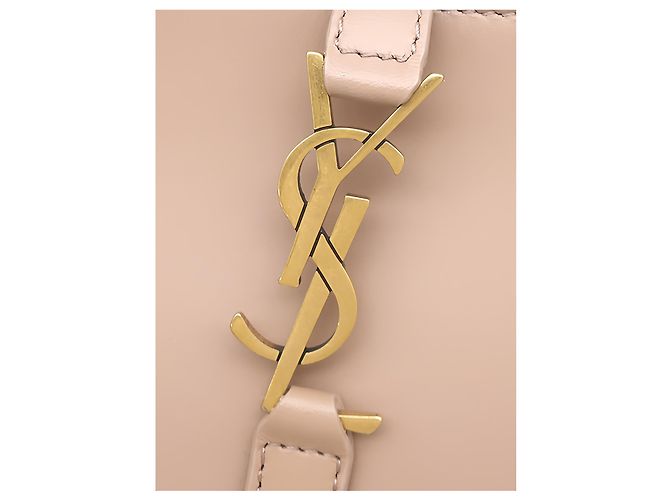Autre Marque Saint Laurent Beige Mini Smooth Calfskin Le 5 a 7 - vista 9