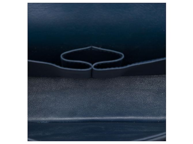 Chanel Blue Medium Classic Caviar Double Flap - vista 4