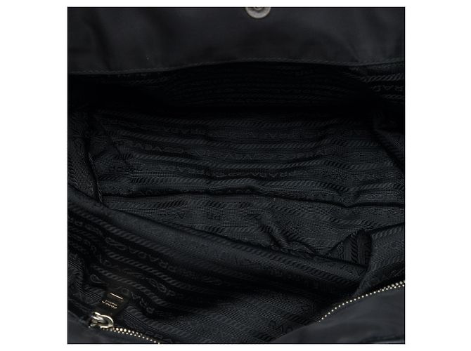 Tote convertible Robot em Tessuto com acabamento em Saffiano preto Prada - vista 4