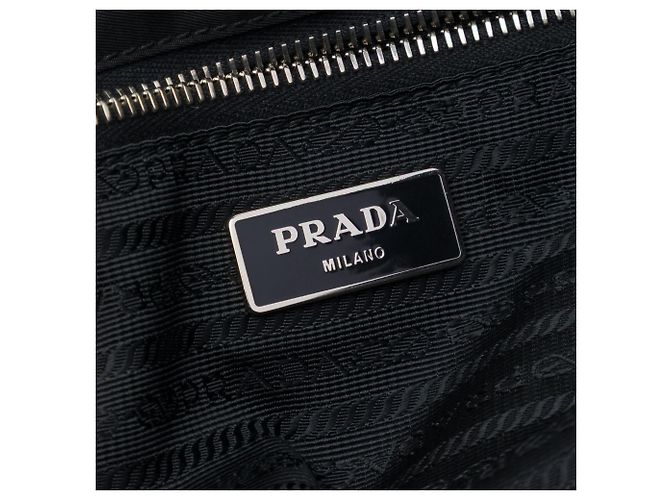 Tote convertible Robot em Tessuto com acabamento em Saffiano preto Prada - vista 5
