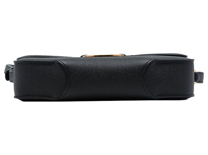 Hermès Black Epsom Cherche Midi 25 - vue 3