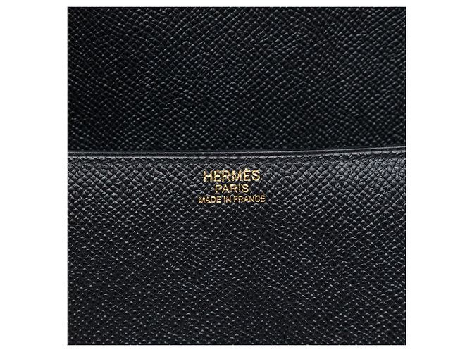 Hermès Black Epsom Cherche Midi 25 - vue 5