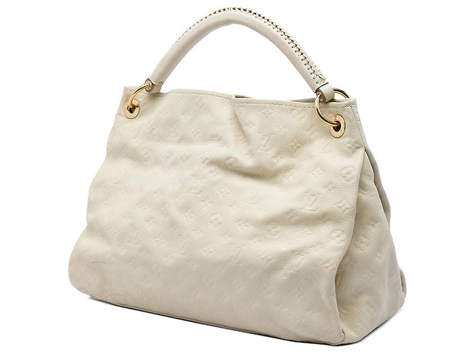 Louis Vuitton White Monogram Empreinte Artsy MM - view 2