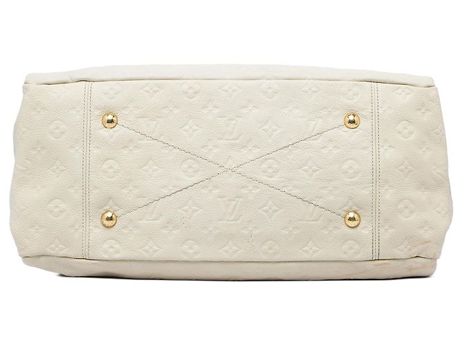 Louis Vuitton White Monogram Empreinte Artsy MM - view 3