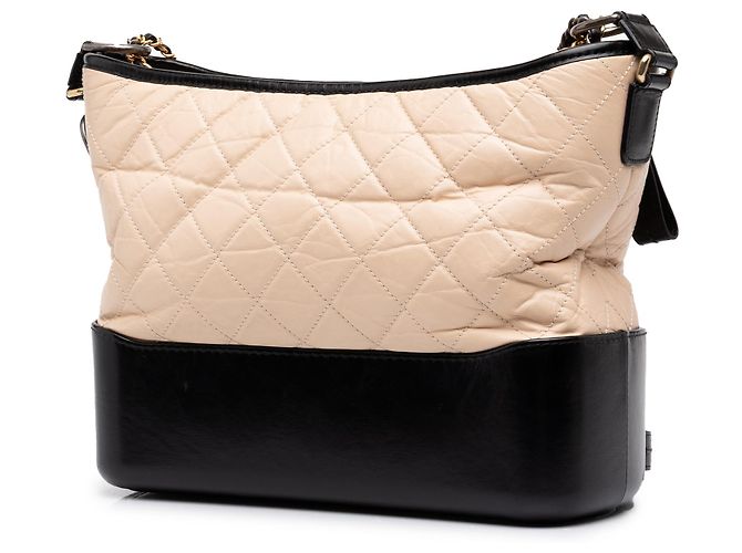 Chanel Beige Medium Bicolor Lambskin Gabrielle Crossbody - Ansicht 2
