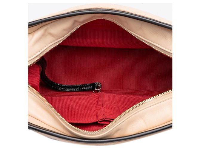 Chanel Beige Medium Bicolor Lambskin Gabrielle Crossbody - Ansicht 4