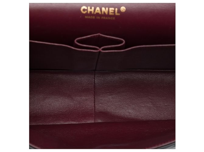 Chanel Black Jumbo Classic Lambskin Double Flap - vista 4