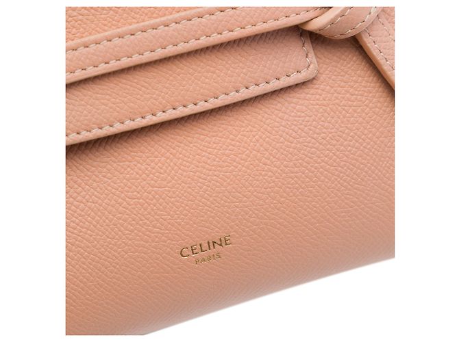 Belt Bag Céline Bolsa de cintura Celine em couro de bezerro grão Pico castanho - vista 5