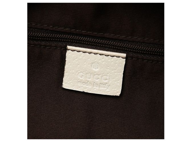 Gucci Beige Large GG Canvas Princy Hobo - vista 5