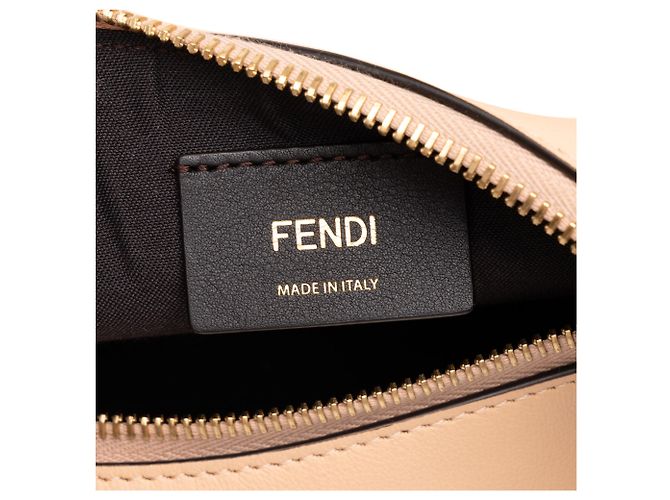 Fendi Pink Small Leather Fendigraphy Hobo - vista 5