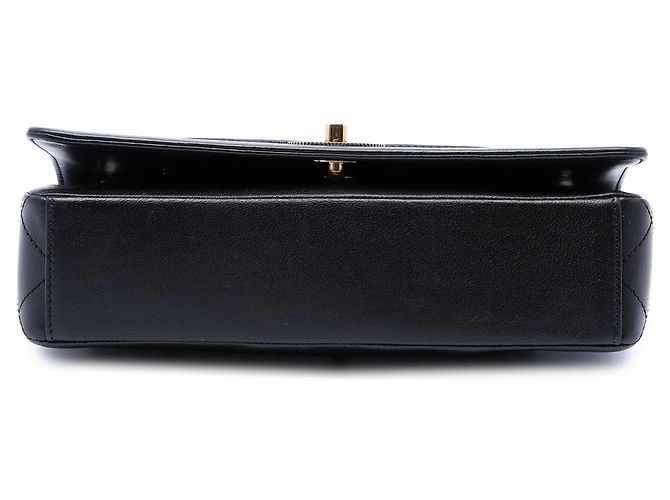 Chanel Black Small Lambskin Mademoiselle Flap - vista 3