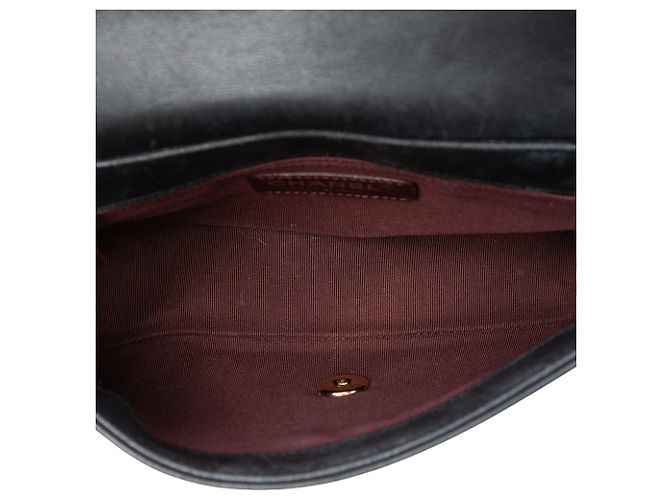 Chanel Black Small Lambskin Mademoiselle Flap - vista 4