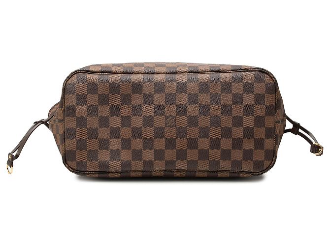 Louis Vuitton Brown Damier Ebene Neverfull MM - vista 3