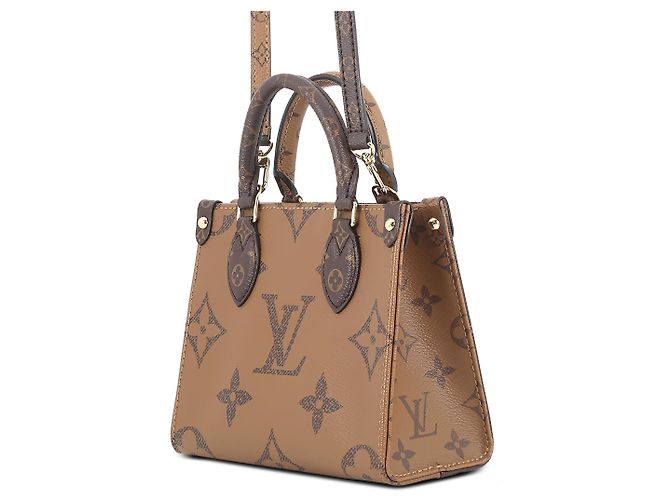 Louis Vuitton Brown Monogram Reverse OnTheGo BB - vista 2