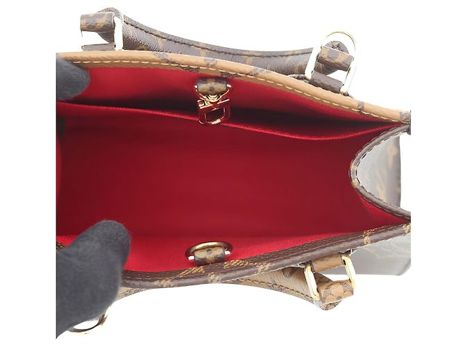 Louis Vuitton Brown Monogram Reverse OnTheGo BB - vista 4