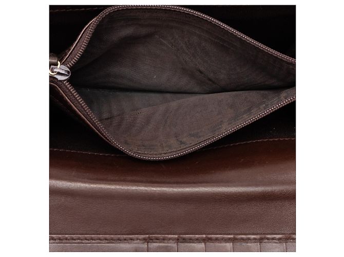 Gucci Brown Guccissima Bifold Double Long Wallet - view 5