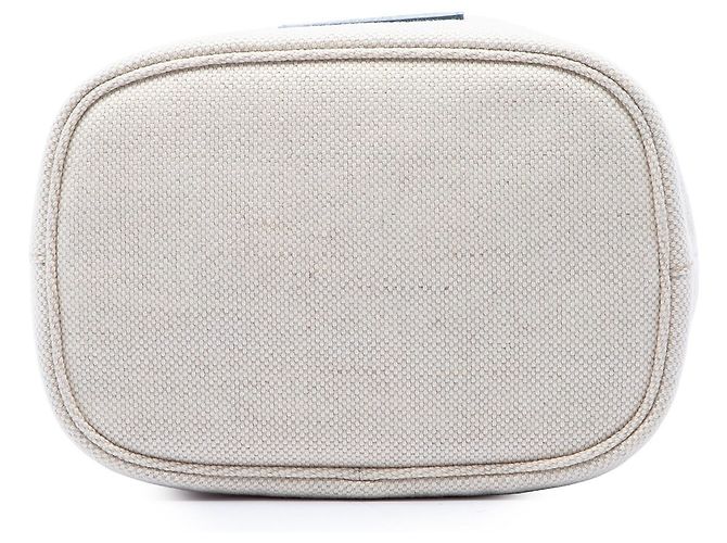 Bolso saco Prada de lona Mistolino marrón - vista 3