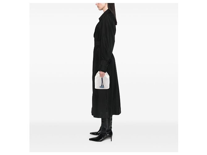 Bolso saco Prada de lona Mistolino marrón - vista 6