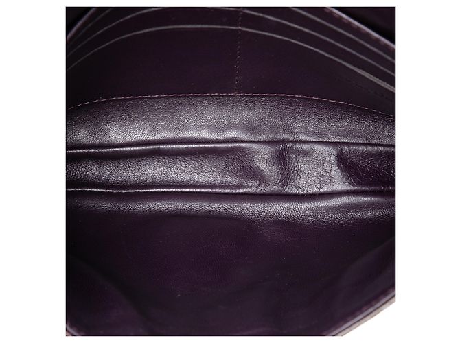 Dior Purple Patent Cannage New Lock Pouch Crossbody - vista 4