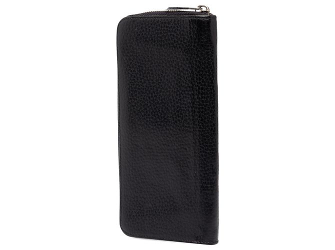Louis Vuitton Black Taurillon Vertical Zippy Long Wallet - view 2
