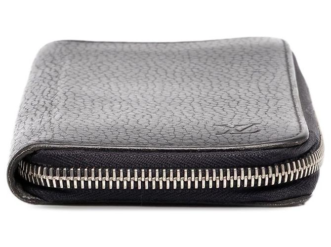 Louis Vuitton Black Taurillon Vertical Zippy Long Wallet - view 3