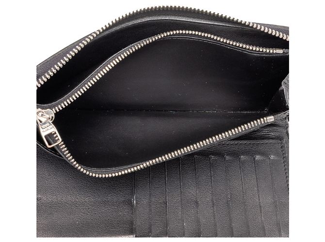 Louis Vuitton Black Taurillon Vertical Zippy Long Wallet - view 4
