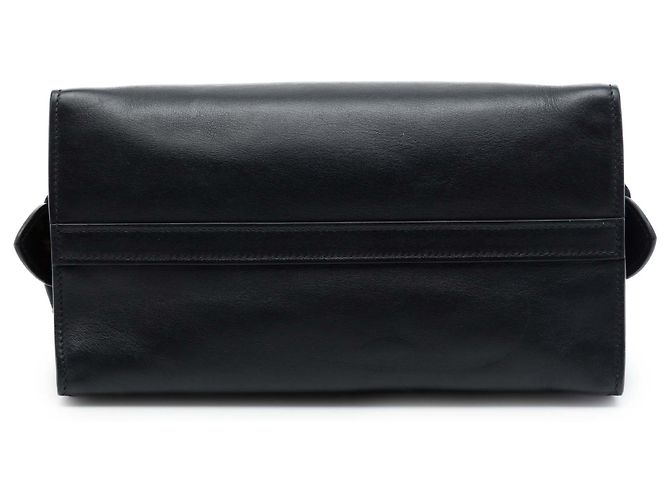 Borsa Prada City Calf Greca Esplanade piccola in pelle Saffiano nera - vista 3
