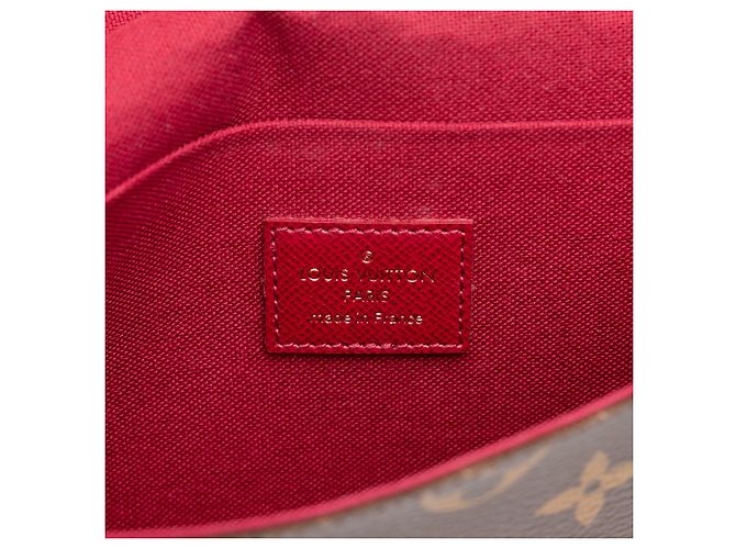 Louis Vuitton Brown Monogram Pochette Felicie - vista 5