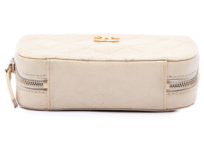 Camera Bolso cinturón Chanel Brown CC Quilted Caviar - vista 3
